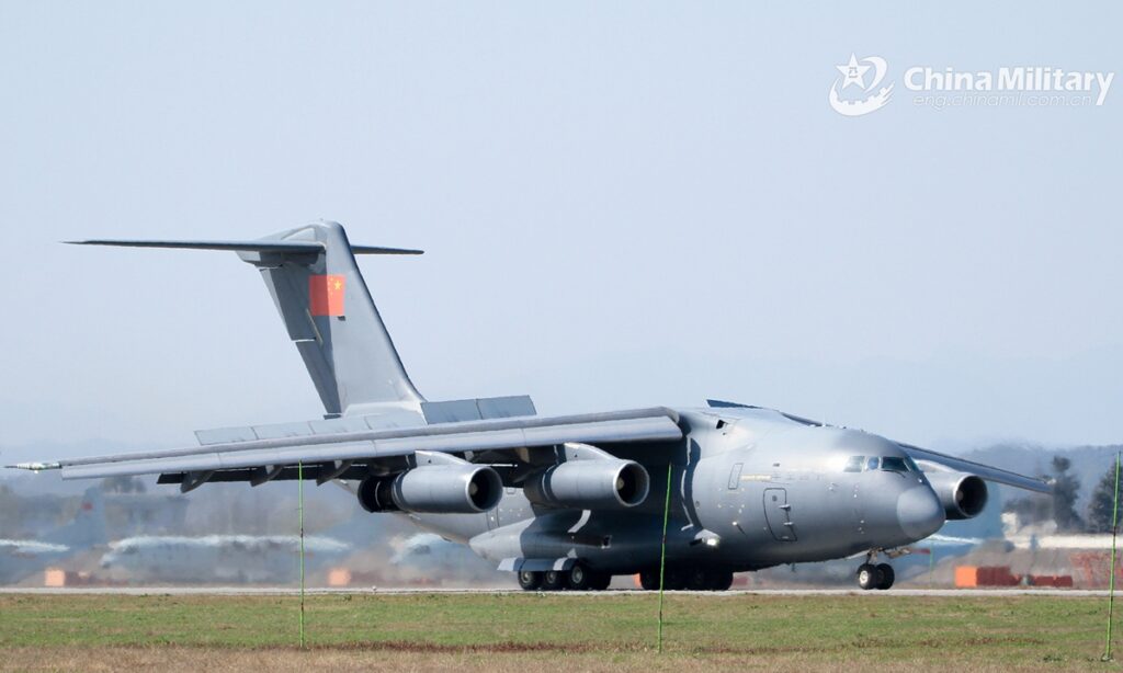 Y-20 variant symbolizes new devt in Taiwan Straits