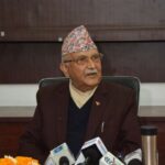 UML Chairman Oli in Kapilvastu