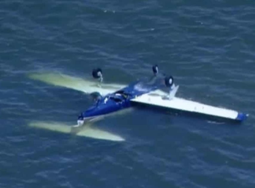 Four killed in seaplane crash near Brisbane, Australia