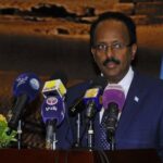 Somalia’s president and prime minister lead to the PM’s suspension