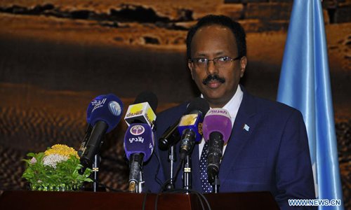 Somalia’s president and prime minister lead to the PM’s suspension