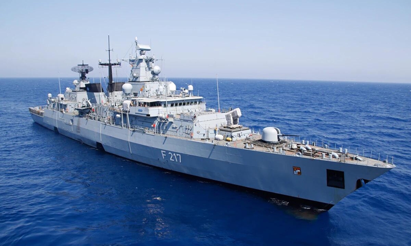 German warship in S.China Sea more ‘symbolic’ than ‘threat’