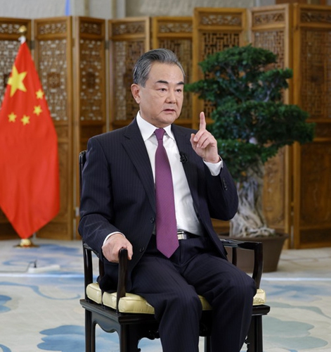 State Councilor and Foreign Minister Wang Yi Gives Interview to Xinhua News Agency and China Media Group on International Situation and China’s Diplomacy in 2021