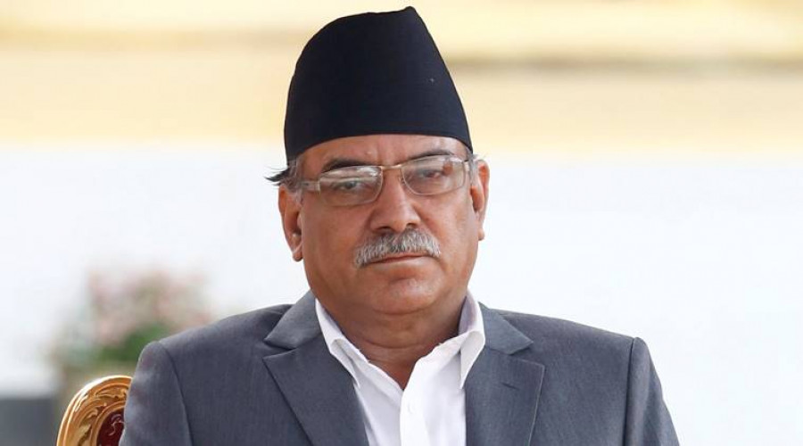 Conspiracy being hatched to break coalition and overthrow the government: Prachanda