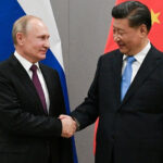 Putin and Xi Jinping are holding talks.