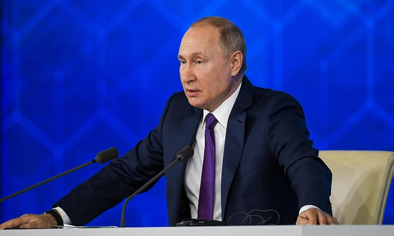 Putin lambasts West, endorses strong ties with China at yearend press conference