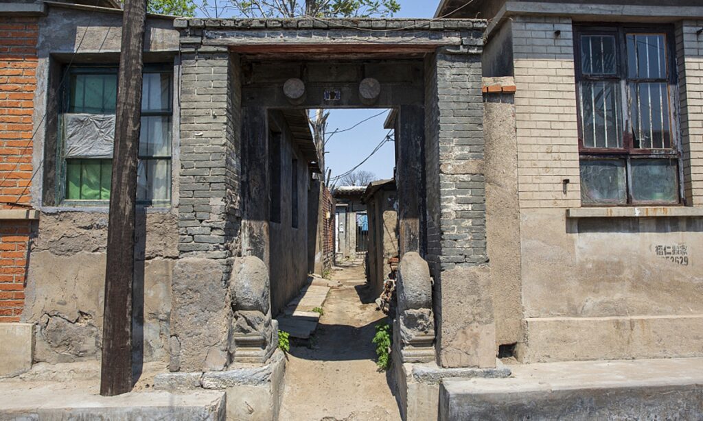 Eastern end of the Great Wall of China improves clean heating methods for a warm winter