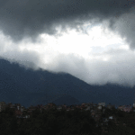 Chance of light rain in some places of hilly terrain