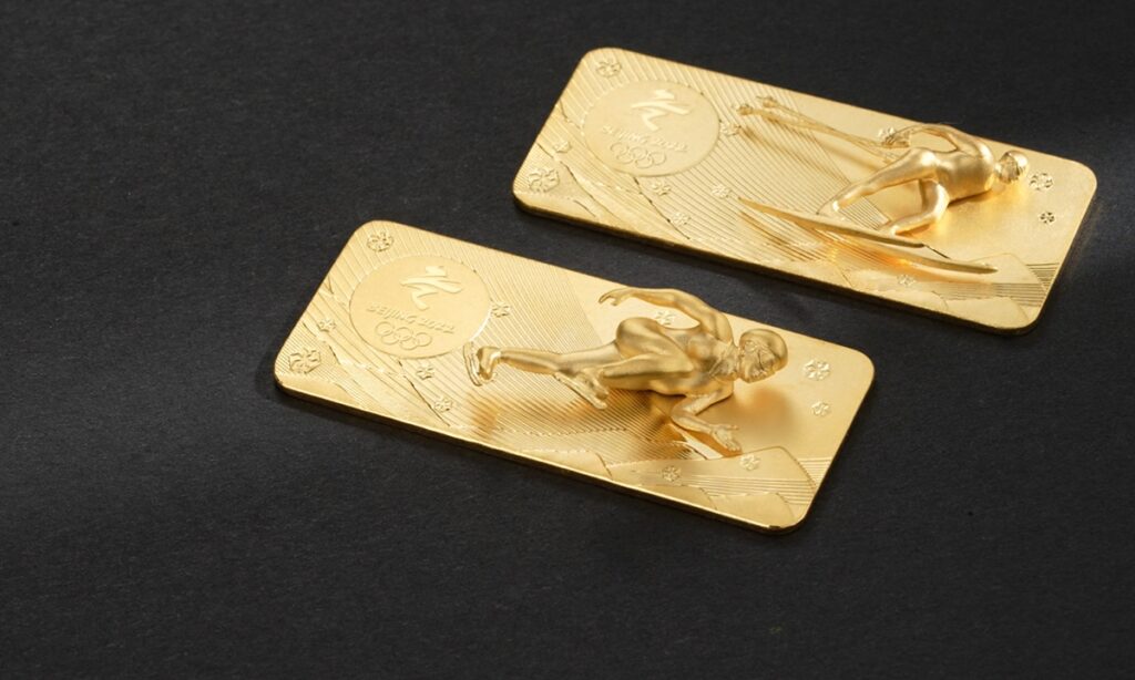 Beijing 2022 Winter Olympic Games authorizes gold & silver collectible set