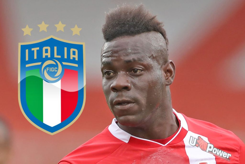 Forward Mario Balotelli has returned to the Italian team