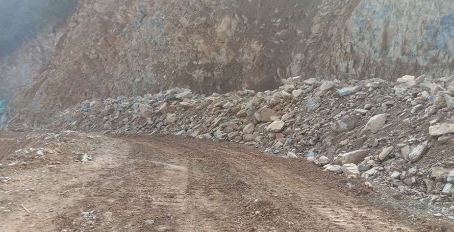 The Bensisahar-Chame road is being tarred after 27 years