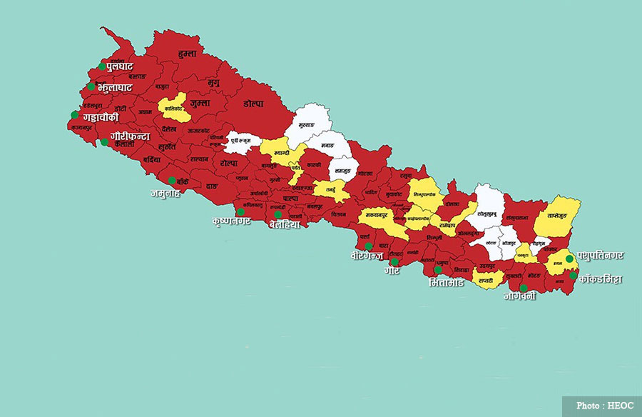 Nepal’s diplomatic relations with 173 countries