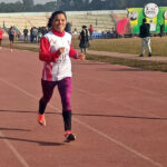 Pushpa of Nepal won bronze medal in Dhaka Marathon