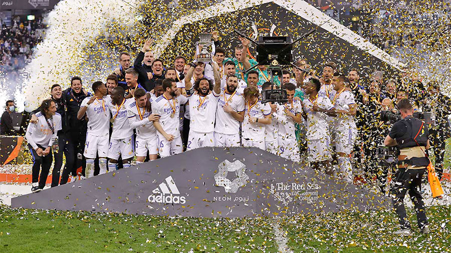 Real won the Super Cup title