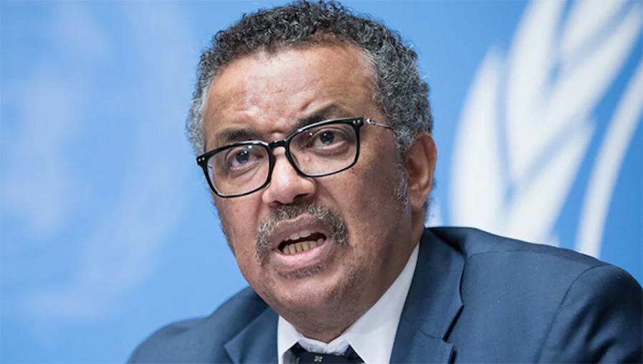 WHO Director General Tedros arriving in Nepal today