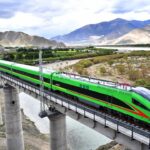 Xizang’s 2022 Spring Festival travel rush kicks off with Fuxing bullet train service for the first time