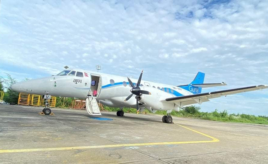 Technical problem on Guna Air flight to Pokhara, returned to Kathmandu