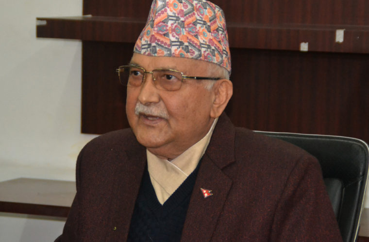 Corona infection to UML president Oli