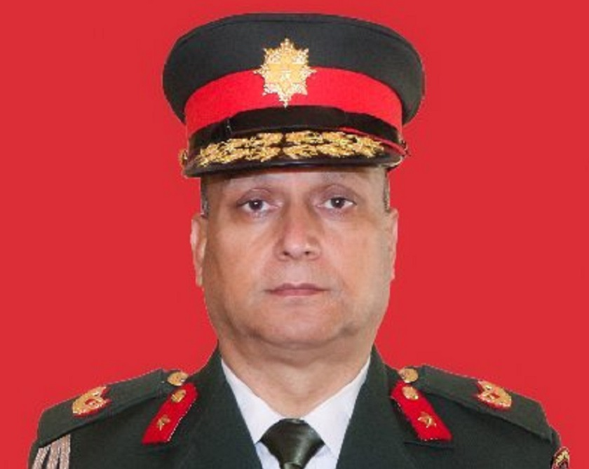 Silval as the spokesperson of the Nepal Army