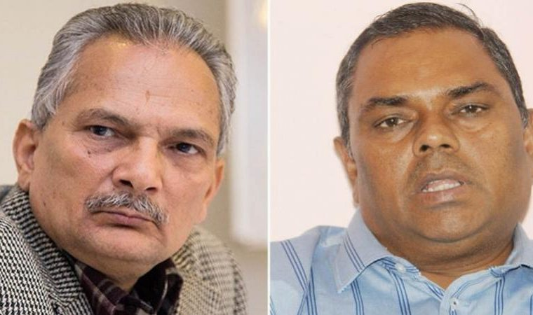 Serious dispute between Upendra and Baburam