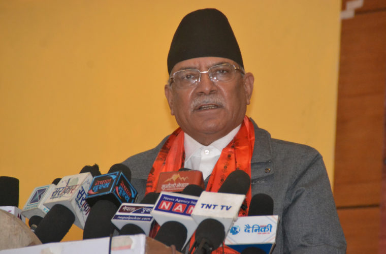 Direct meeting of cadres stopped by Prachanda