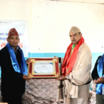 Social worker Thapa honored