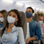 Due to the epidemic, the number of air passengers started decreasing