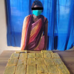 Woman arrested with 10 kg of hashish