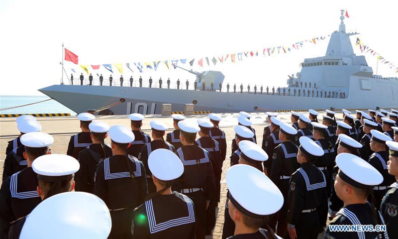 China’s Type 055 large destroyer Lhasa conducts live-fire drills, enhances combat capabilities