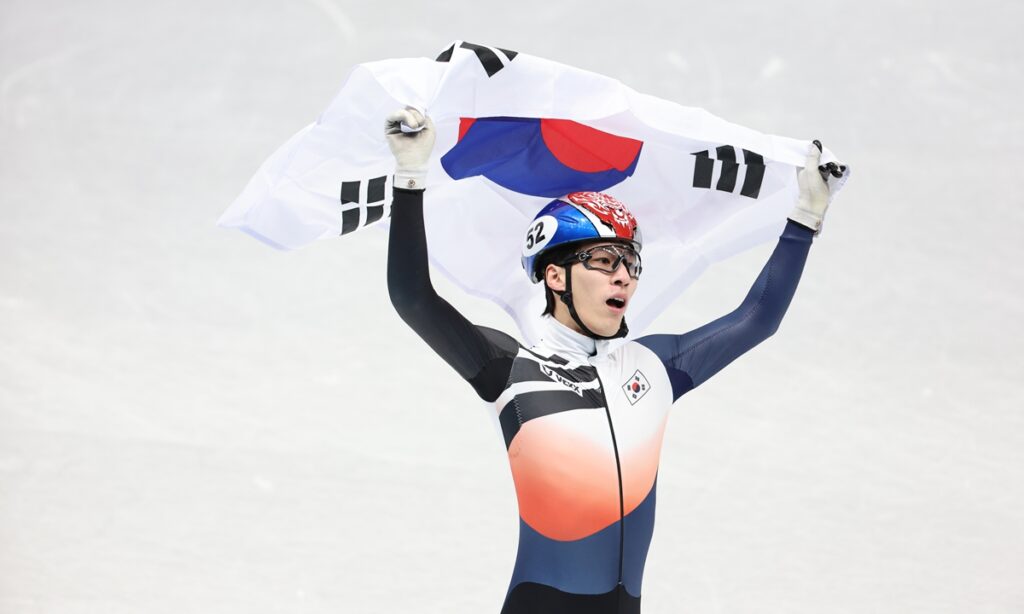 S.Korean Hwang takes 1,500m short track gold, wins respect from Chinese netizens despite Monday’s disqualification row