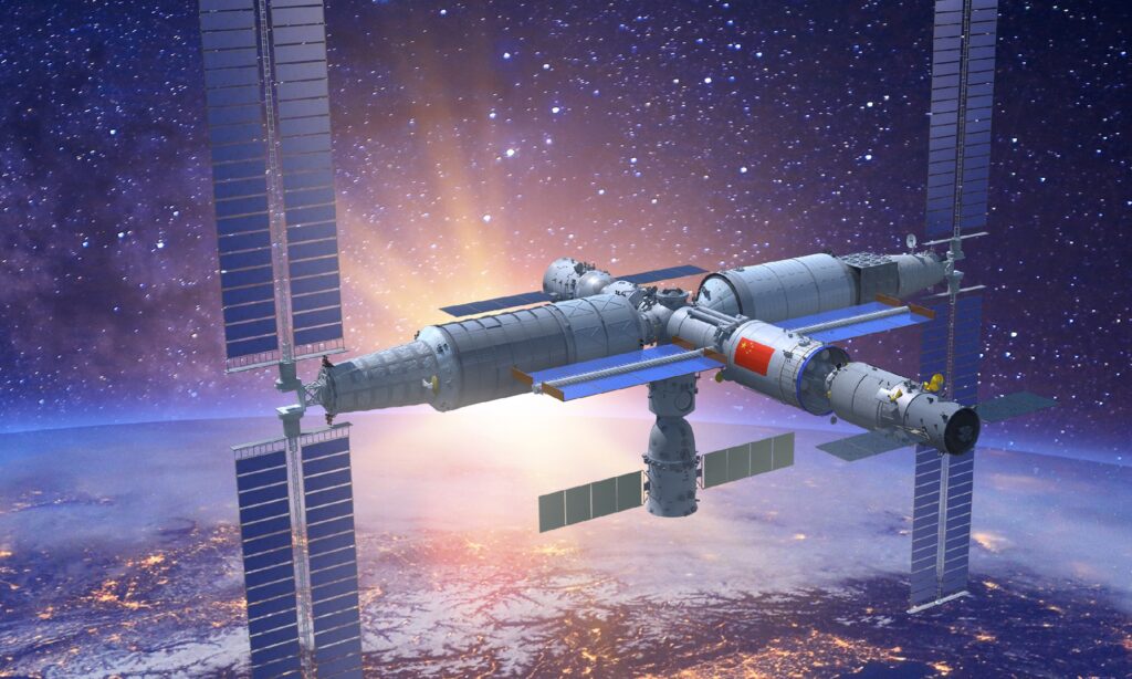 China’s space station to realize first combined flight with six spacecrafts in 2022: blue paper