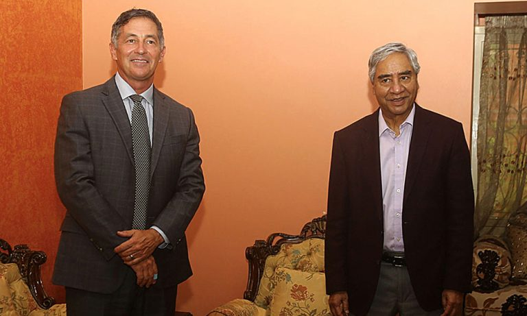 US Ambassador meets Prime Minister Deuba