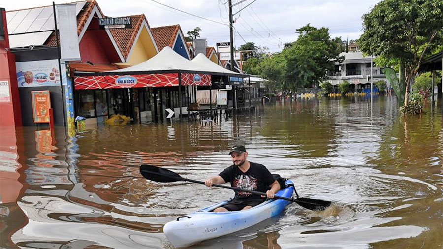 Flood warnings have been issued in at least eight locations across eastern Australia