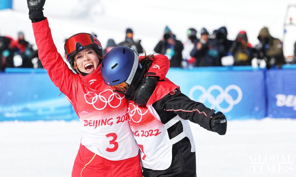 Gu Ailing of China grabs silver in women’s freeski slopestyle at Beijing 2022