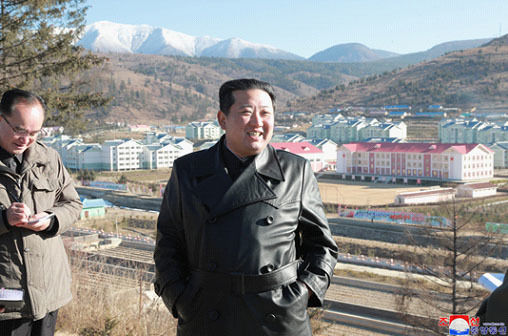 Comrade Kim Jong Un, the ever-victorious brilliant commander