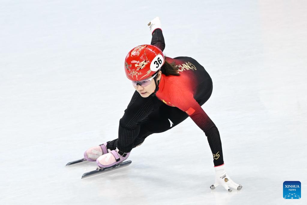 China’s Han Yutong finishes 7th in women’s 1,500m