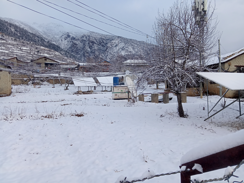 Snowfall in Humla: Vaccination campaign affected; air service disrupted