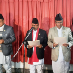 Newly appointed minister of Karnali takes oath