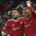 Manchester United won when Cristiano Ronaldo scored a hat-trick