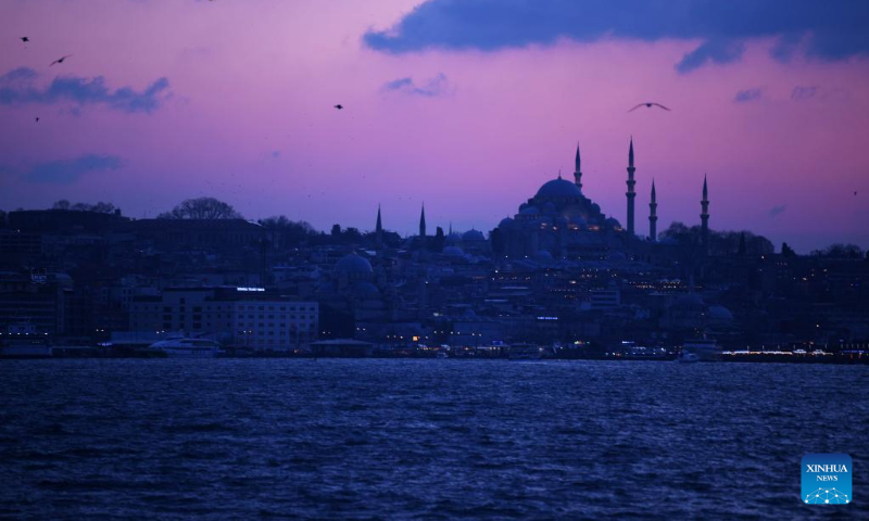 Turkish people dim lights to raise climate awareness for Earth Hour