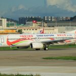 A China Eastern Boeing 737 with 132 onboard crashes, casualties unknown