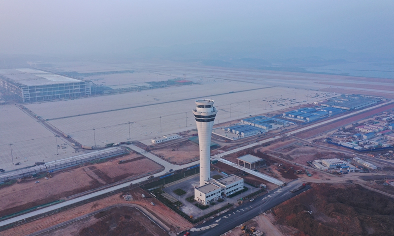 China’s first cargo airport in Ezhou welcomes maiden test flight