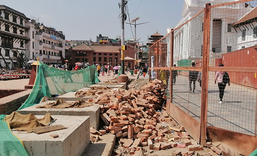 Basantapur will not permit the construction of non- standard buildings