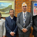 UML leader Poudel leaves for China