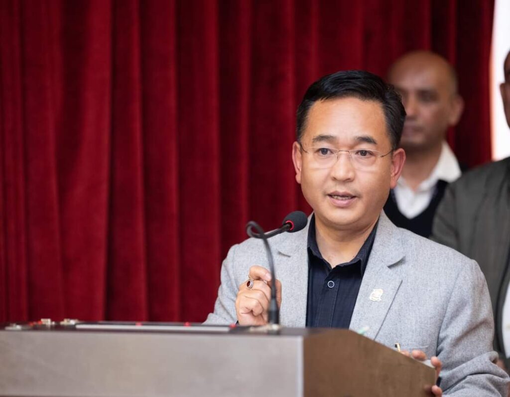 <strong>Chief Minister Tamang interacts with the students of Sikkim who were evacuated from Ukraine</strong>