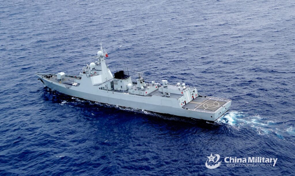 PLA Navy reveals commissioning of two new Type 052D destroyers