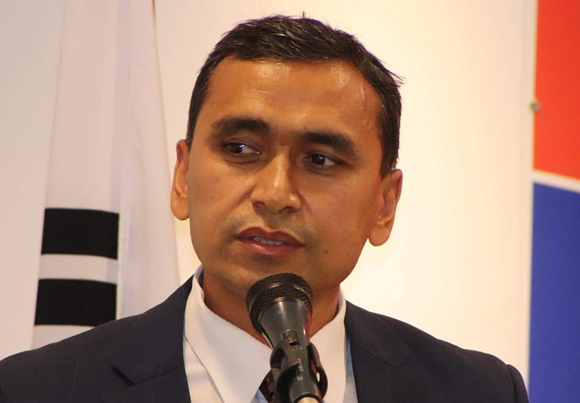 Binod Kunwar has been chosen as the Ghale group’s NRNA chairman