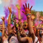 Holi, festival of colors, being celebrated in Terai today