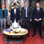 Members of the French House of Representatives paid a courtesy call on Prime Minister Deuba