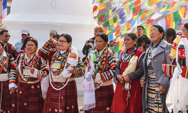 Sherpa community celebrating Gyalpo Lhosar today